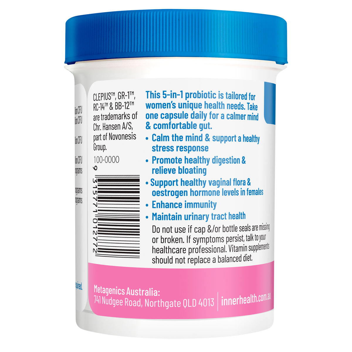Inner Health Wmns 5in1 Prob Caps 30s