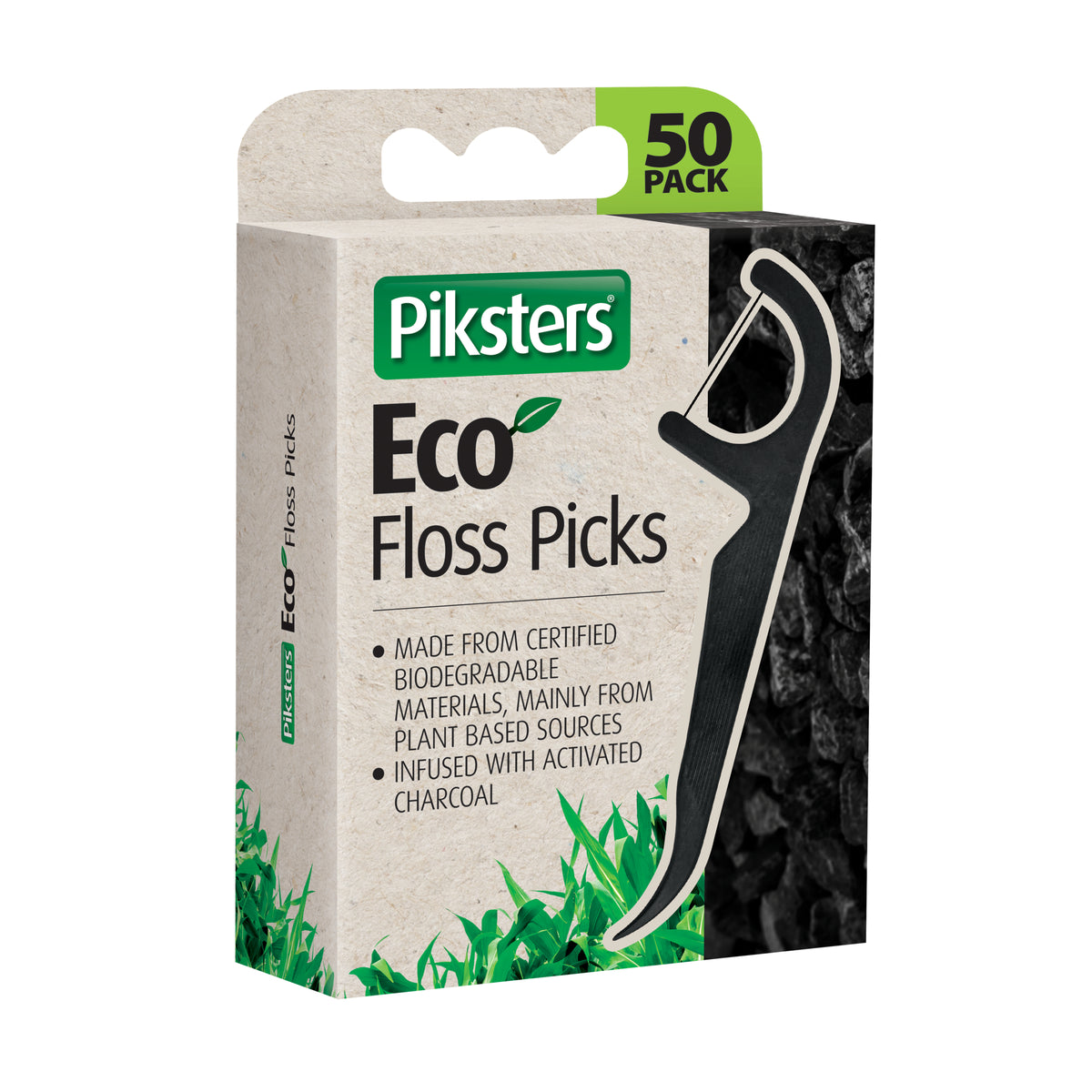 PIKSTERS Eco Floss Picks 50pk