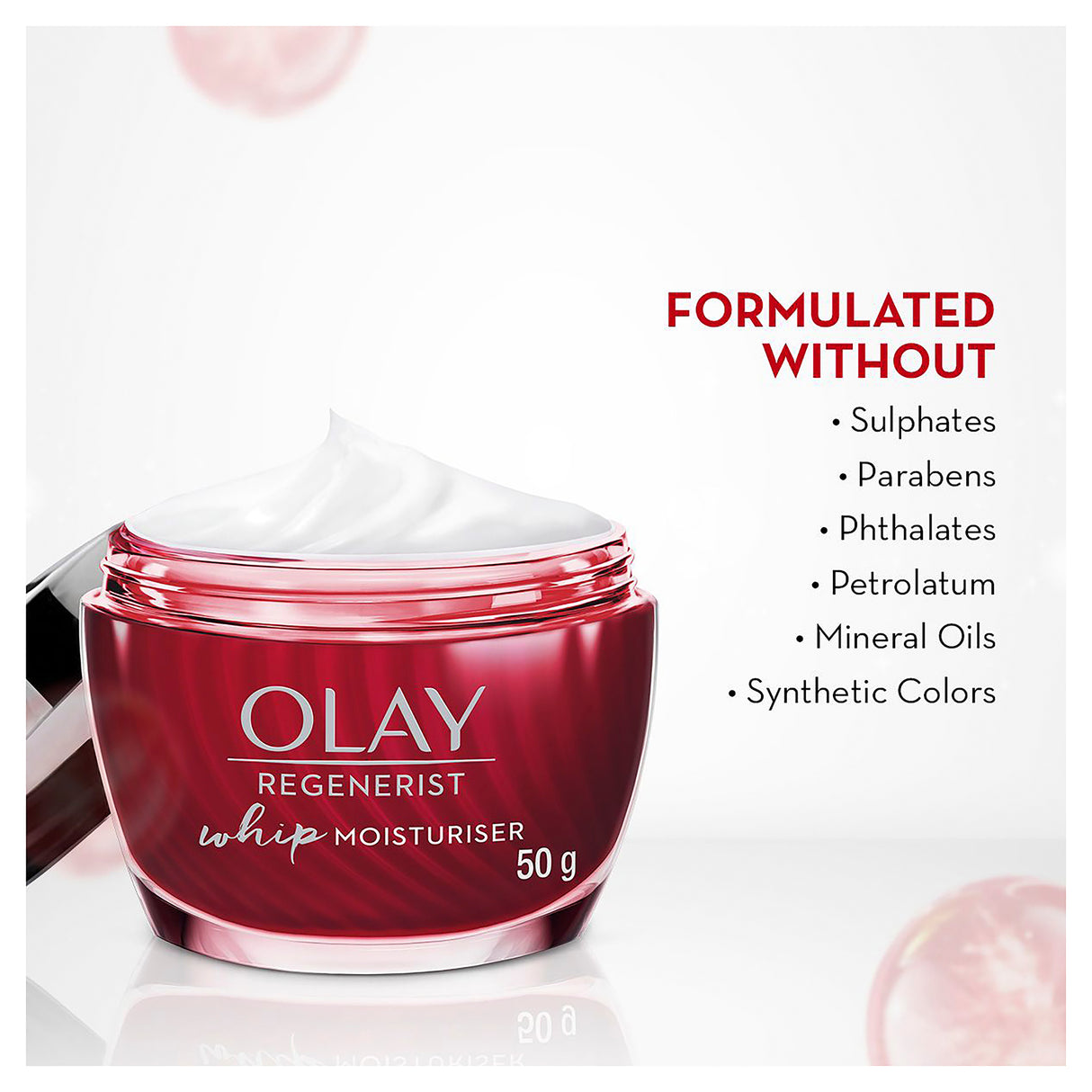 OLAY WHIP REGENERIST MOISTURISER CREME 50G