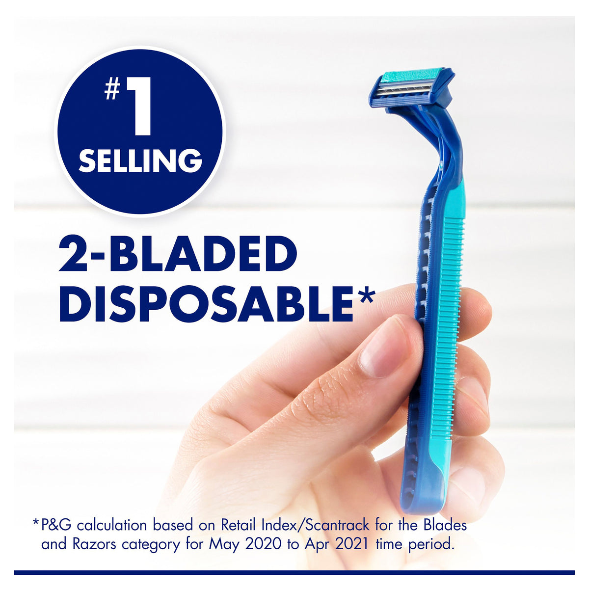 Gillette Blue II Disposable Razor 10 Pack + Sensor 3