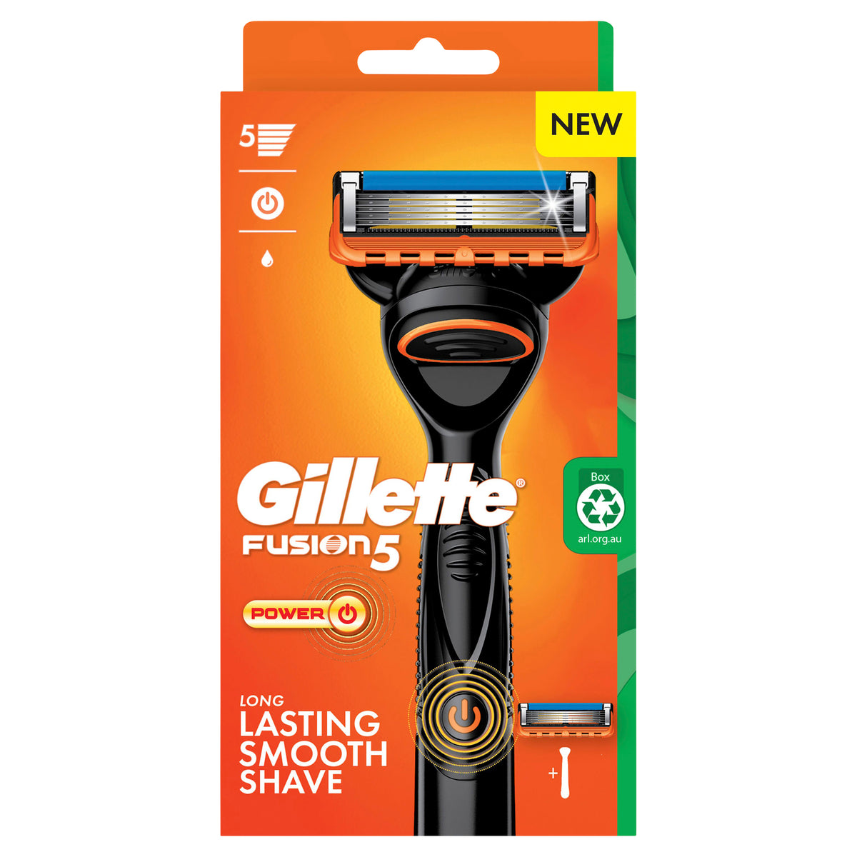 Gillette Fusion5 Power Razor 1pk