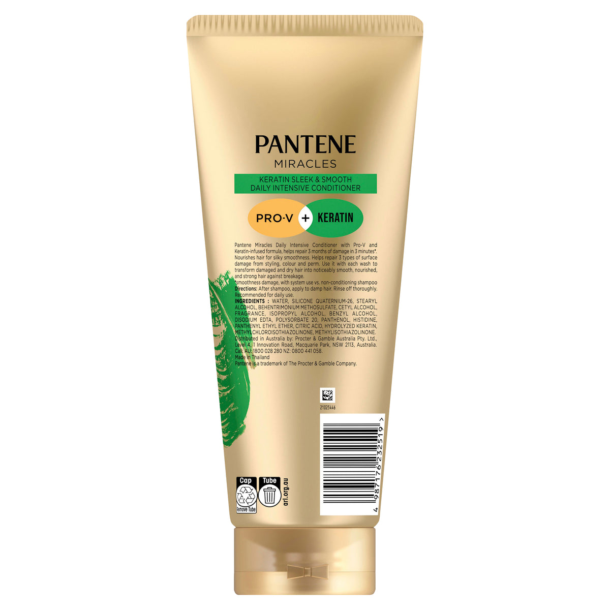 Pantene 3MM Keratin Smooth & Silky Conditioner 350ml