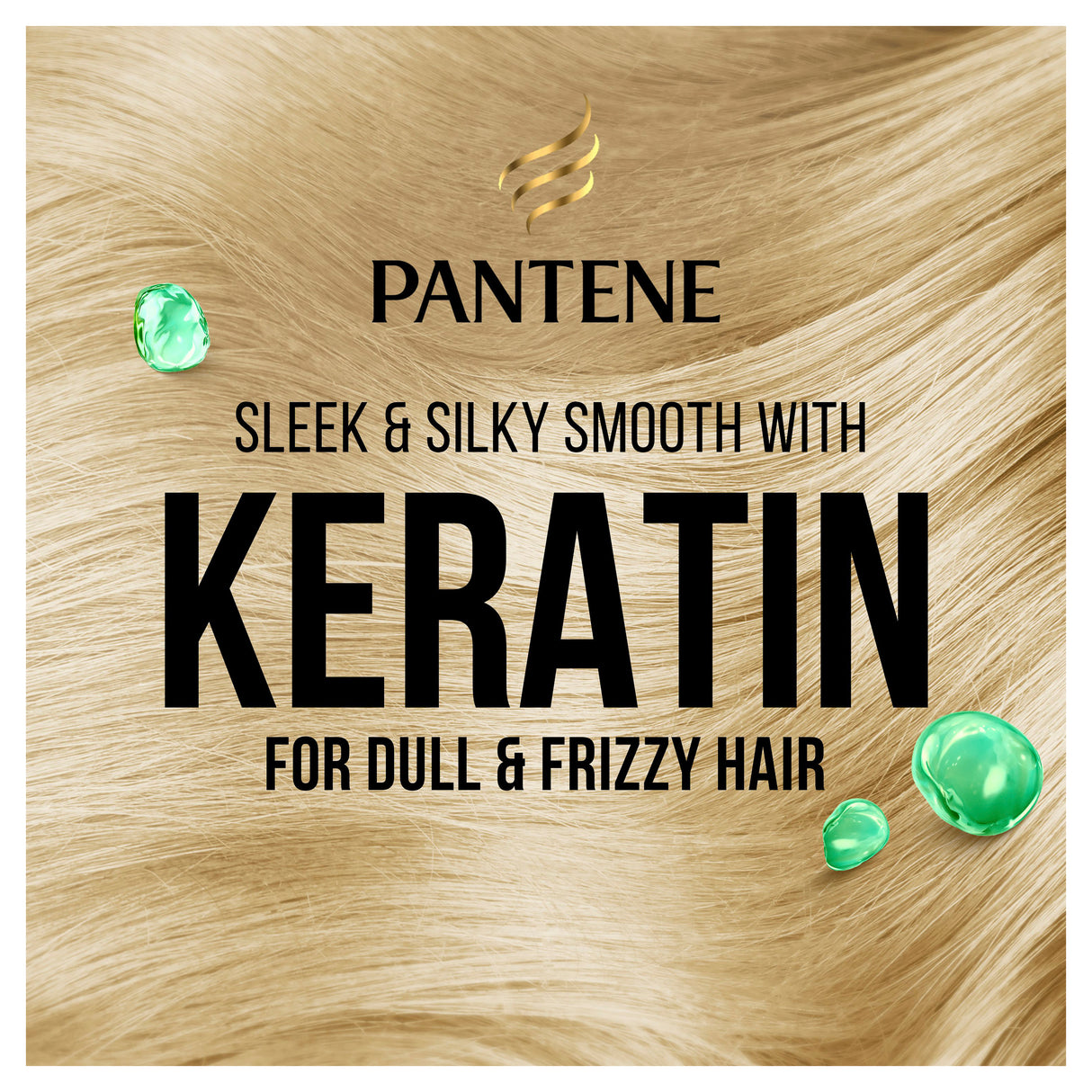 Pantene 3MM Keratin Smooth & Silky Conditioner 600ml