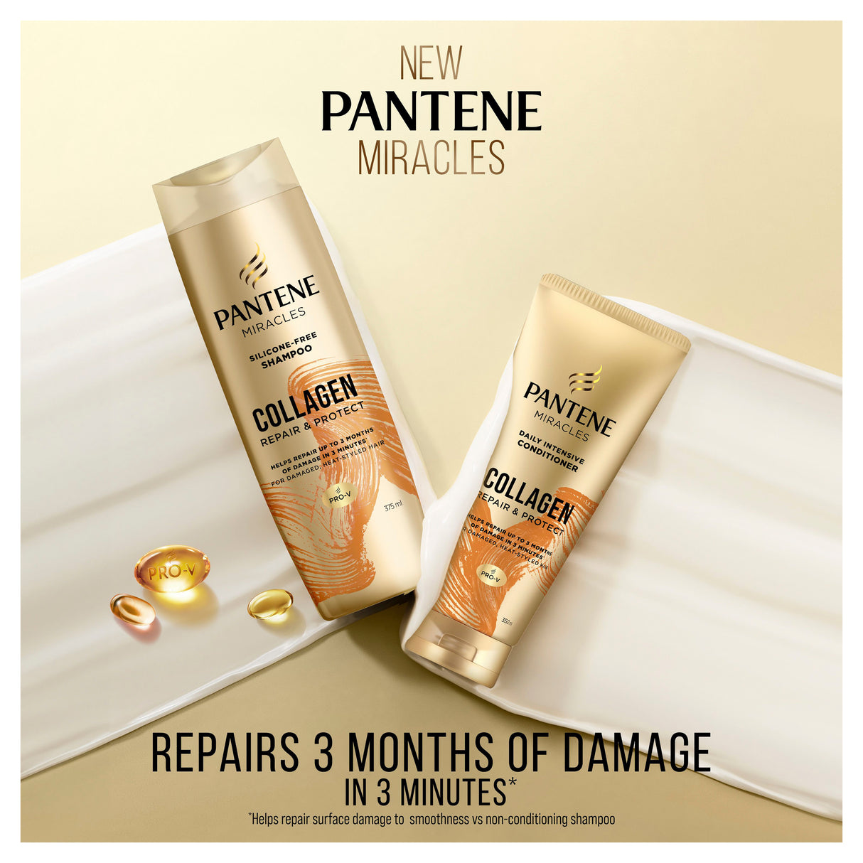 Pantene 3MM Collagen Repair & Protect Conditioner 350ml