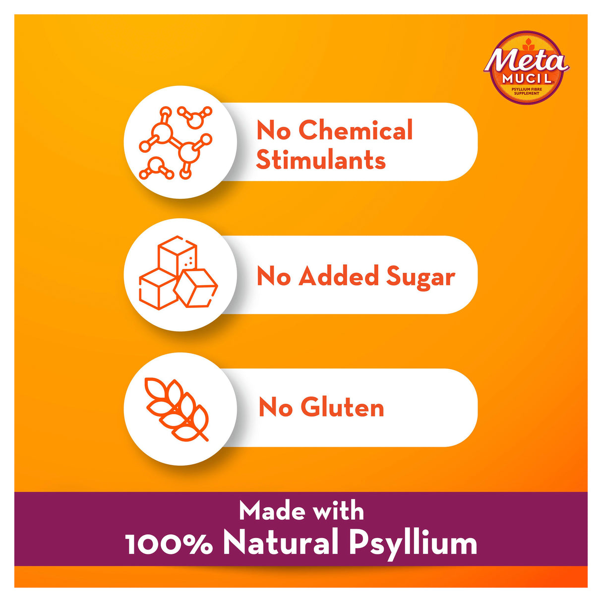METAMUCIL Fibre Supplement Capules 160 caps