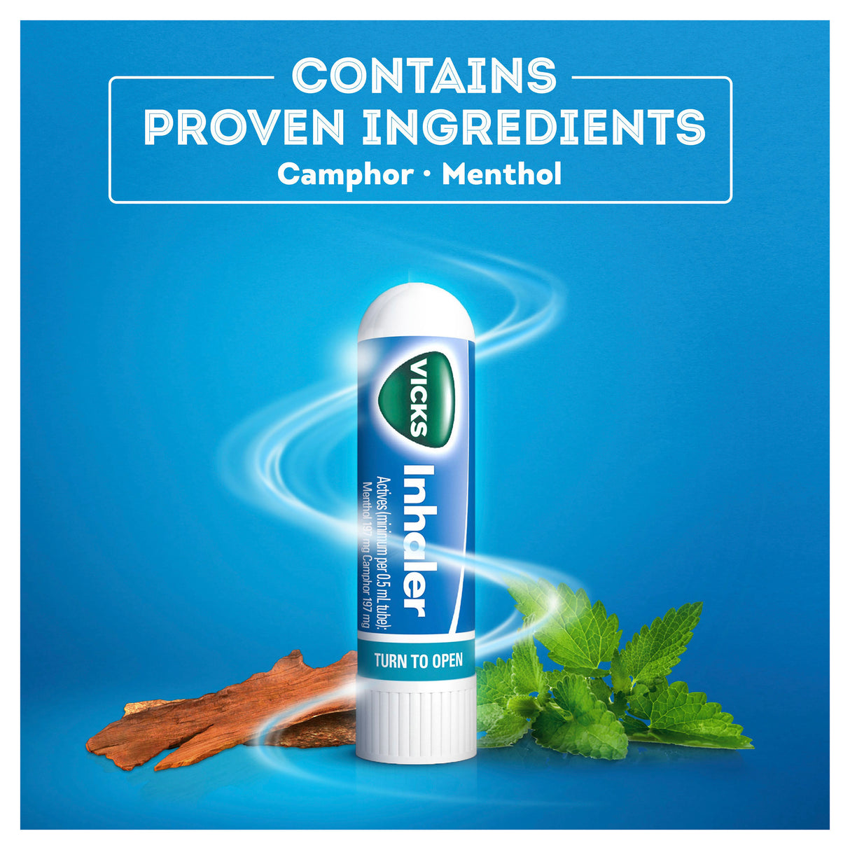 Vicks Nasal Decongestant Inhaler 2 Pack