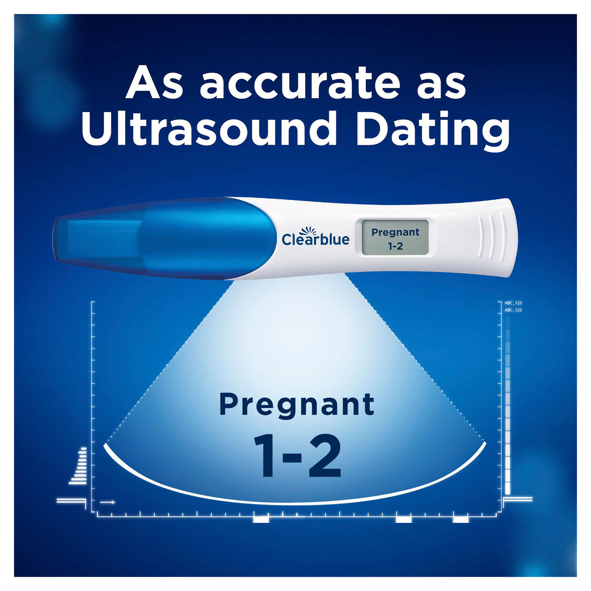 Pregnancy Test - Clearblue Digital With Weeks Indicator, The Only Test That Tells You How Many Weeks, 1 Digital Test