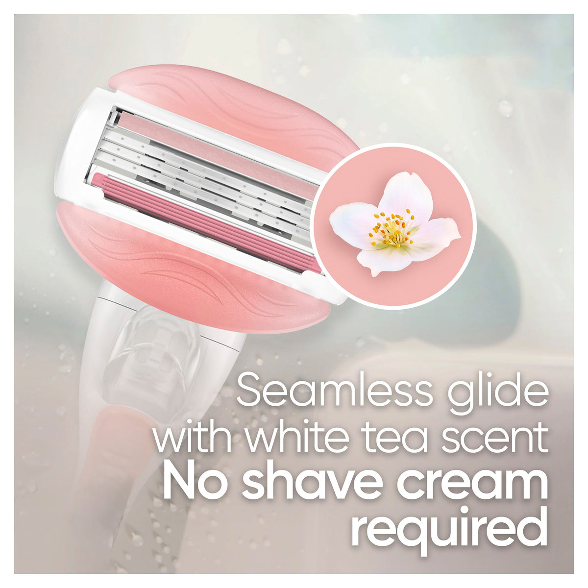GILLETTE Venus C/Glide W/Tea Cart 4p