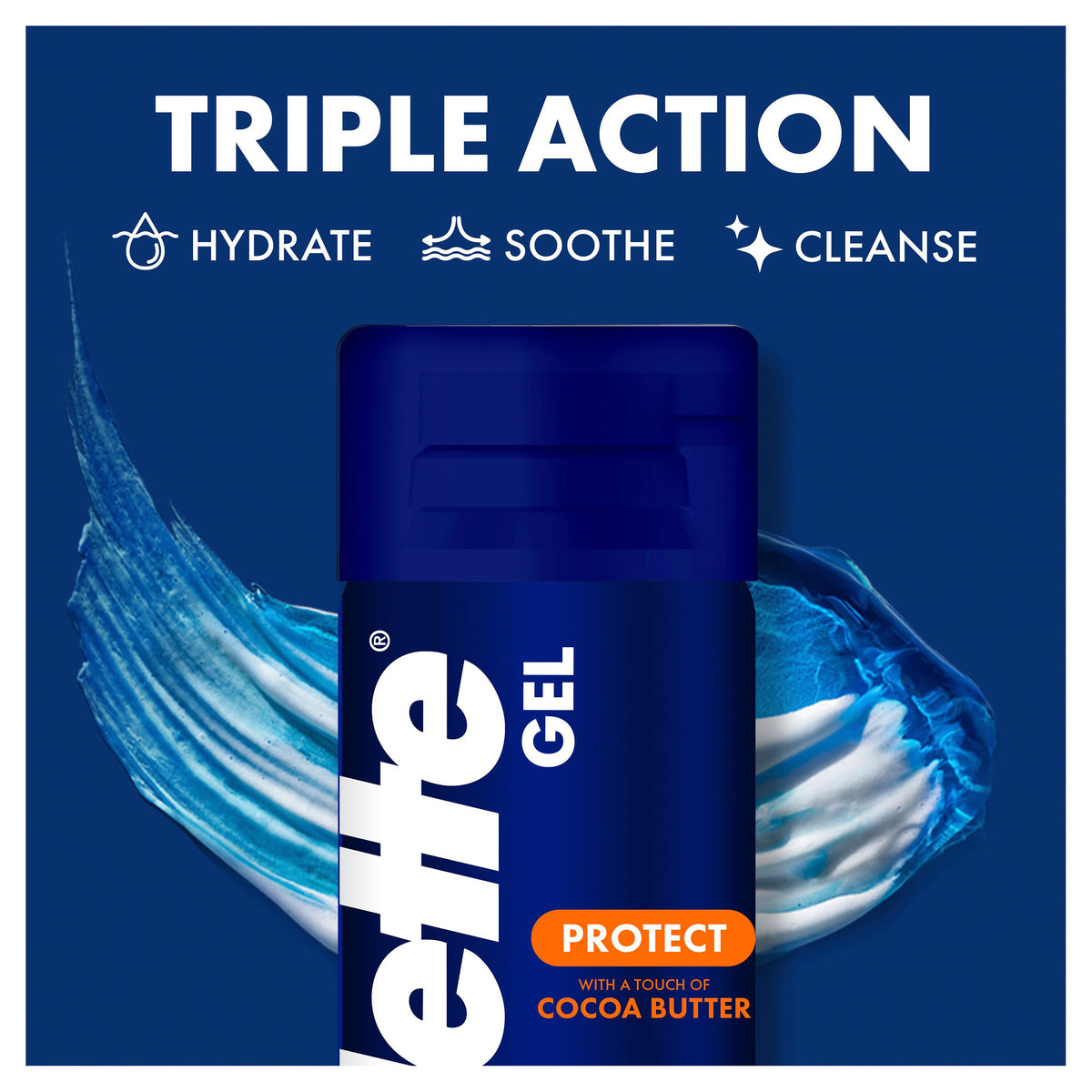 GILLETTE Shave Gel Refresh Breeze 195g