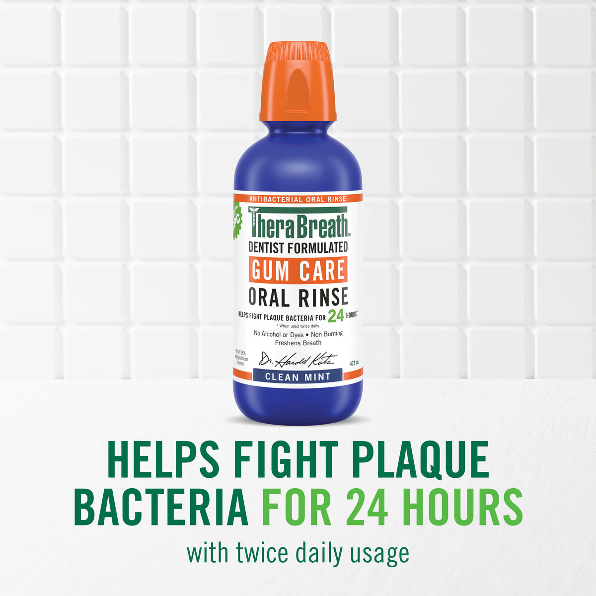 TheraBreath Oral Rinse Gumcare 473ml
