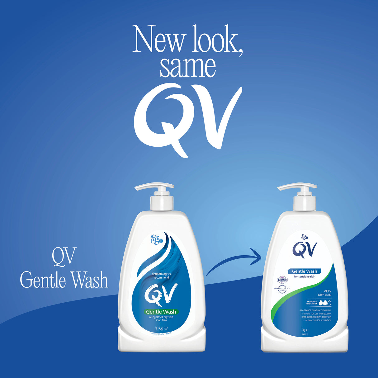 Ego QV Gentle Wash 500ml