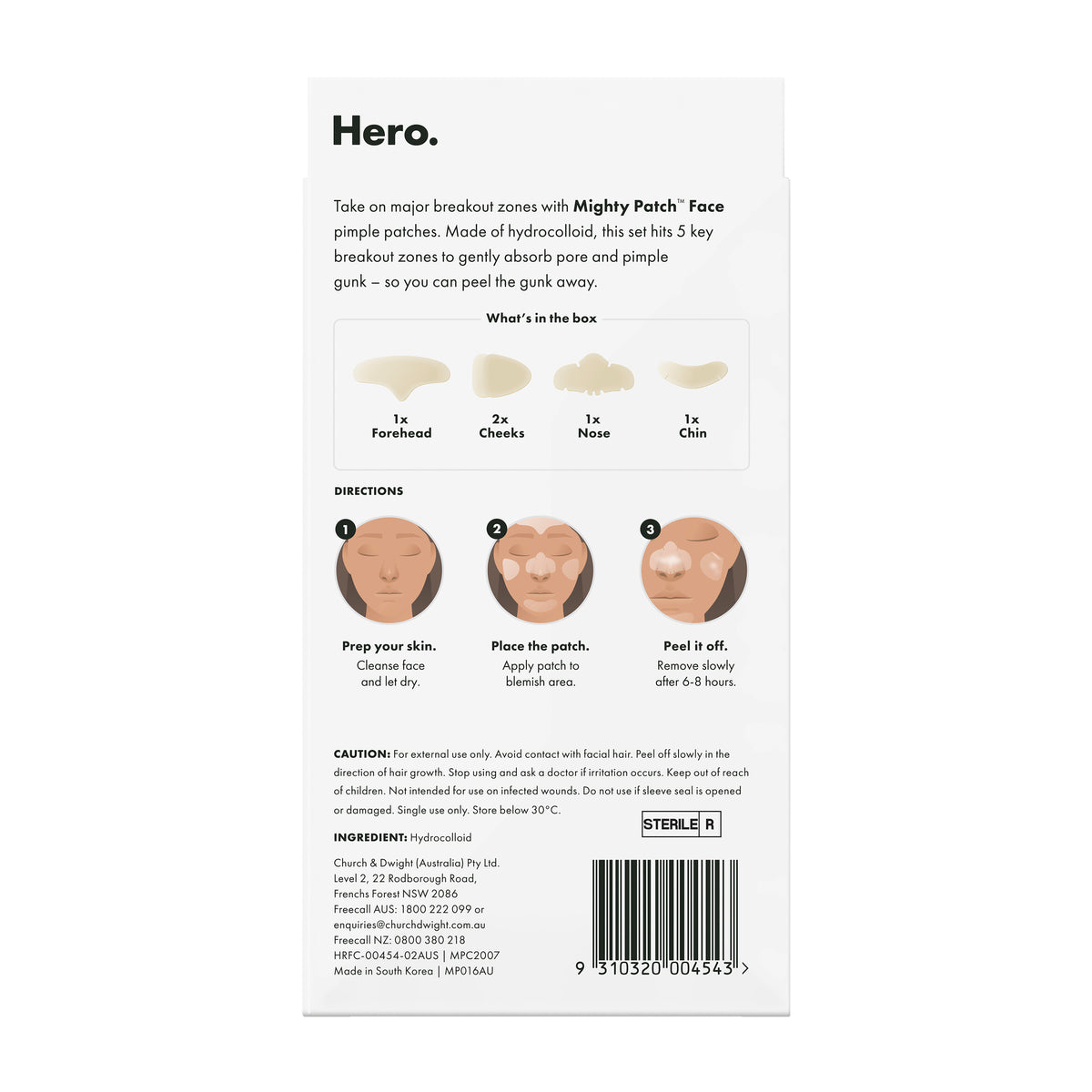 Hero Mighty Patch Face 5s