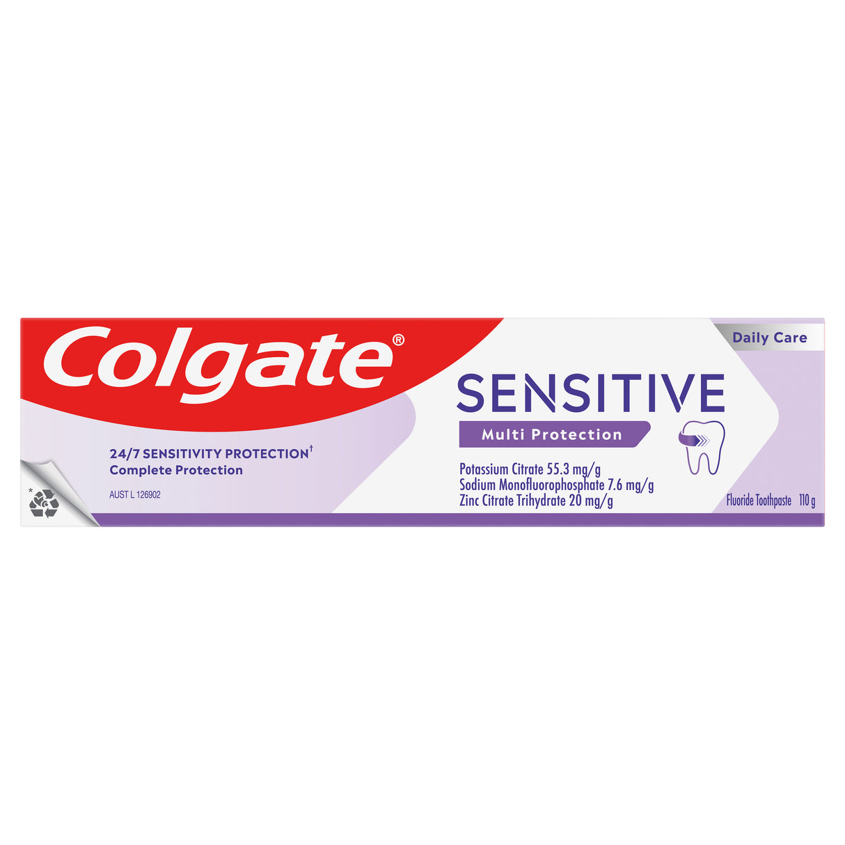 Colgate Sensitive Multi Protection Toothpaste, 110g, For Sensitive Teeth Pain Relief