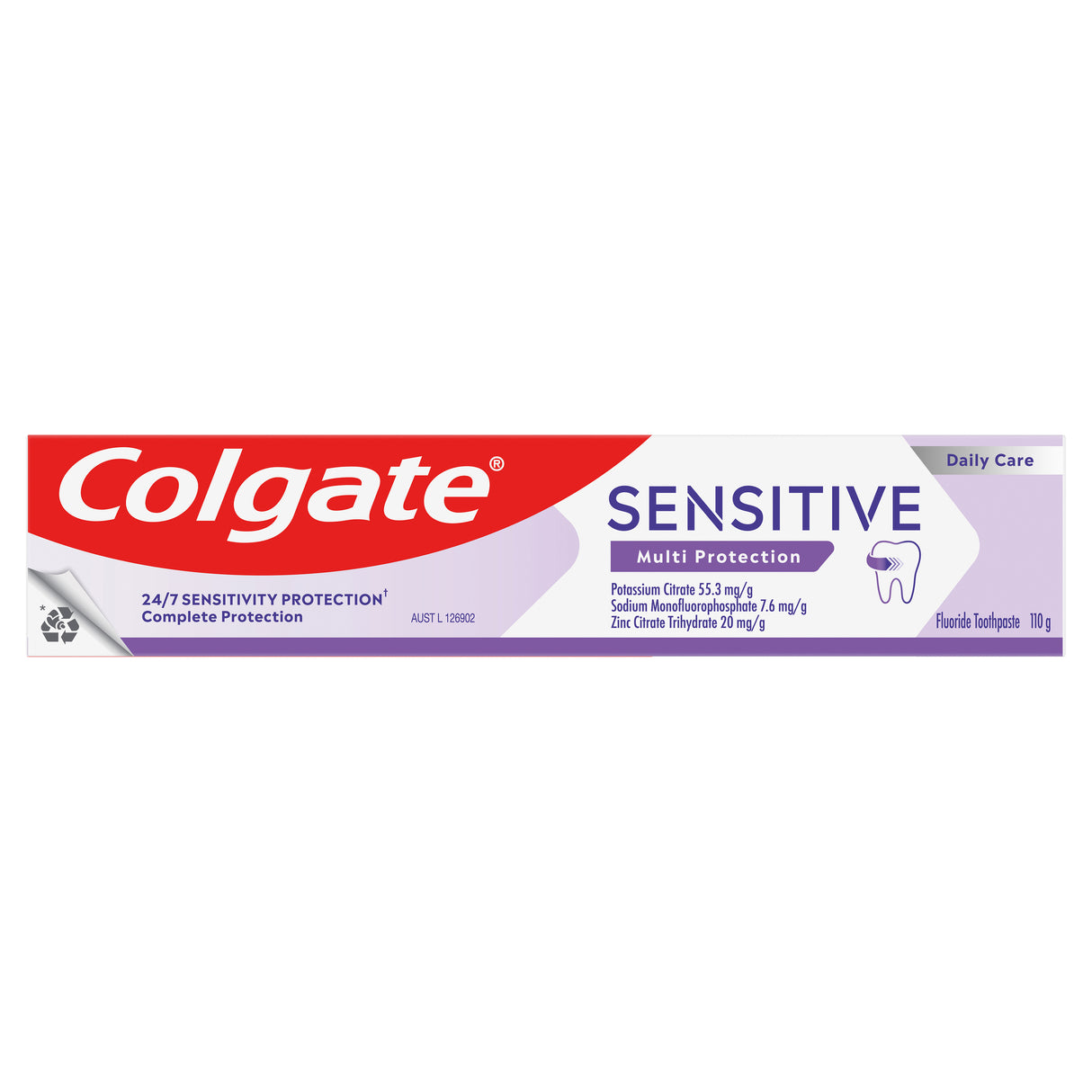 Colgate Sensitive Multi Protection Toothpaste, 110g, For Sensitive Teeth Pain Relief