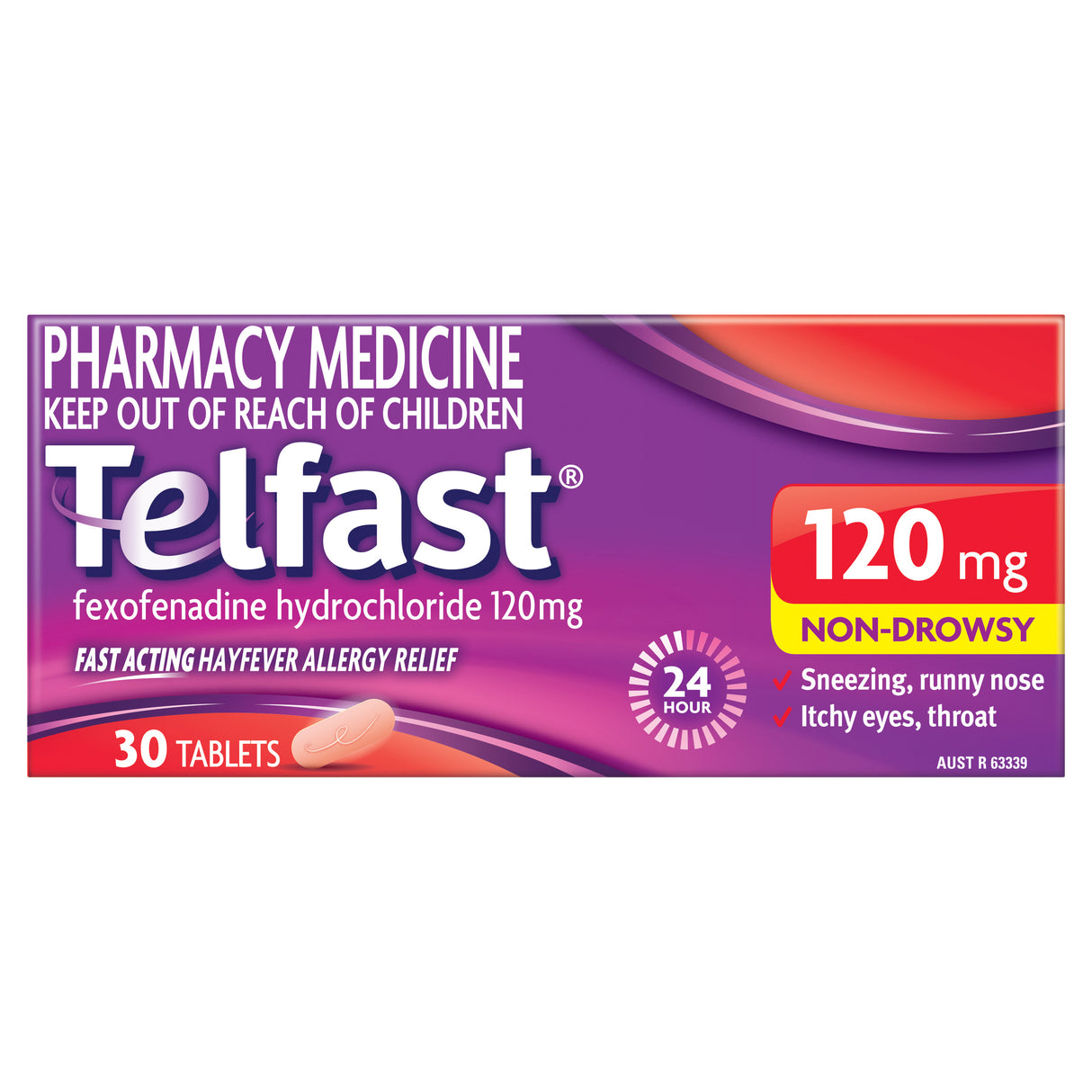 TELFAST Tablets 120mg 30s