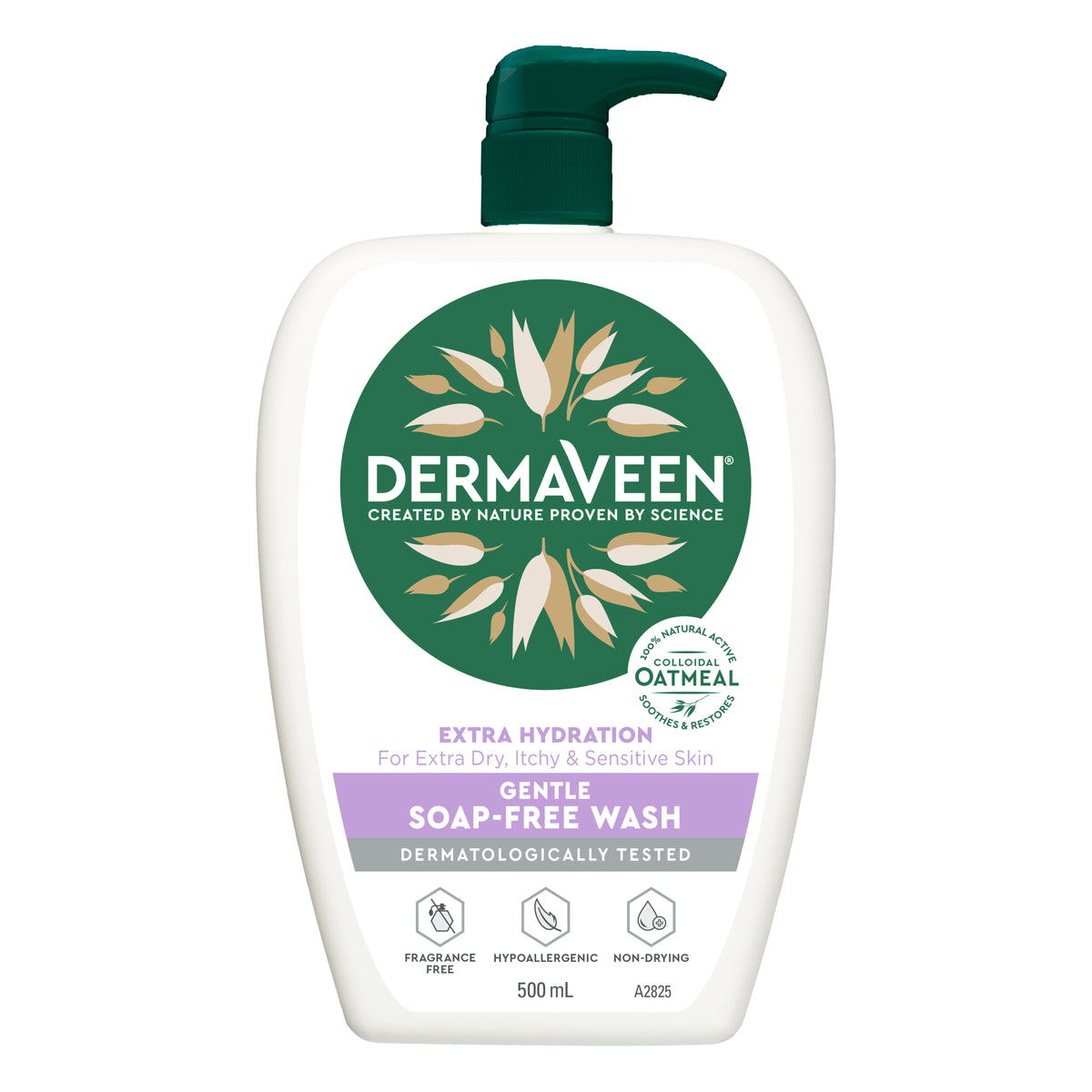 Dermaveen Extra Hydration Soap Free Wash 500ml