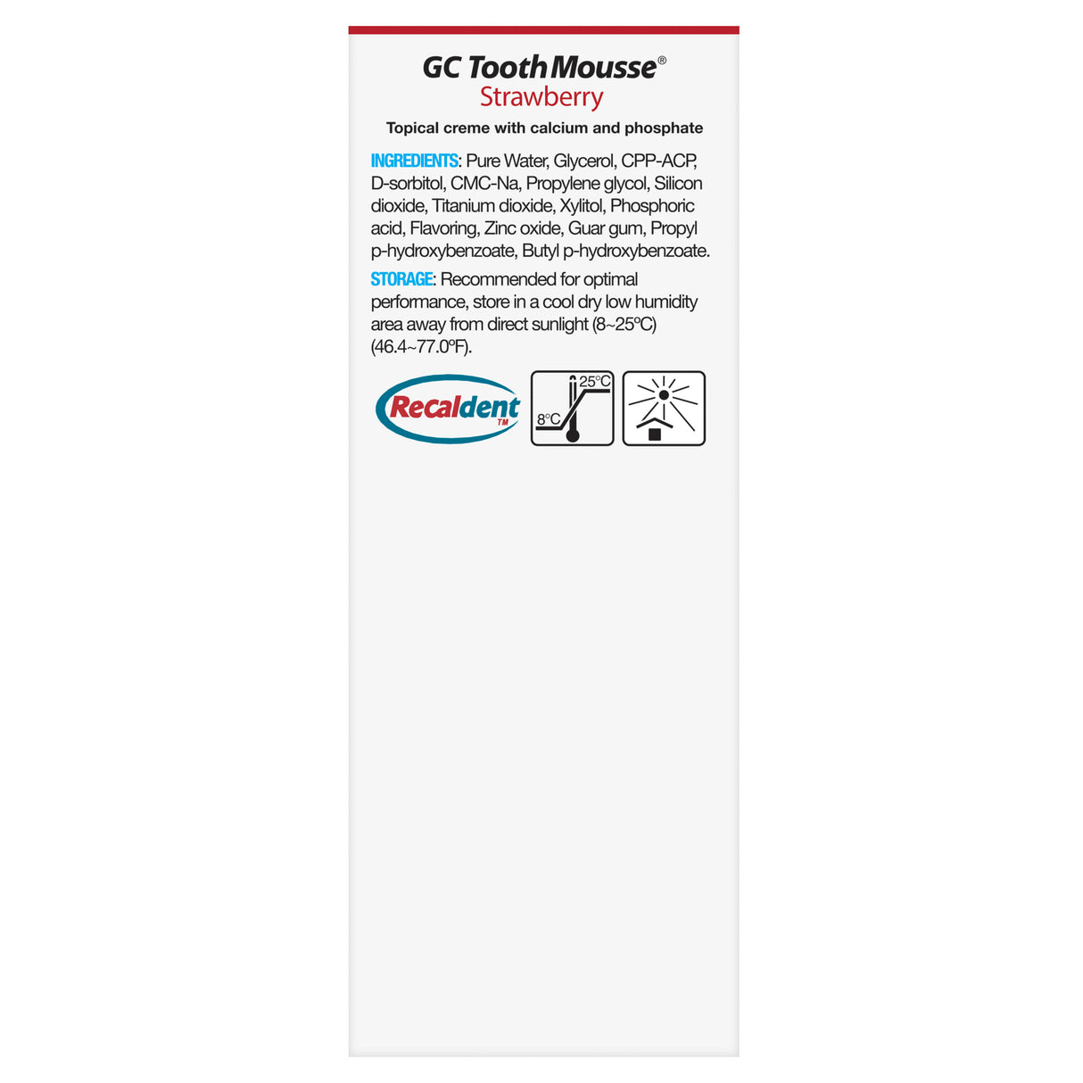 GC Tooth Mousse™ Strawberry