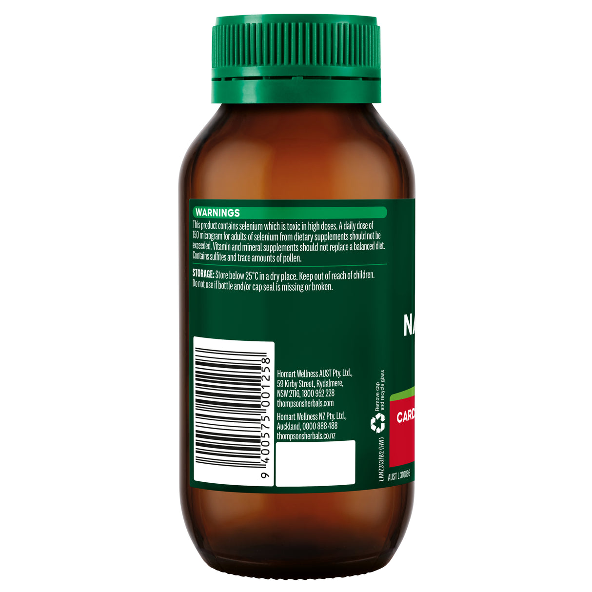 Thompson's Vitamin E Natural 500IU 100 Capsules