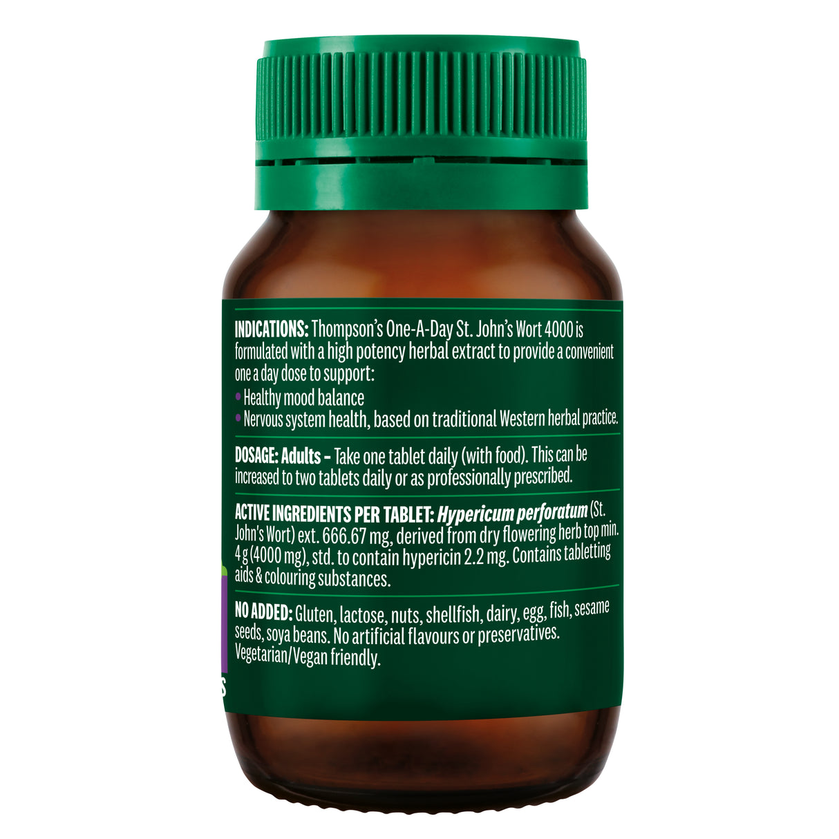 Thompson's One-A-Day St John's Wort 4000 30 tabs