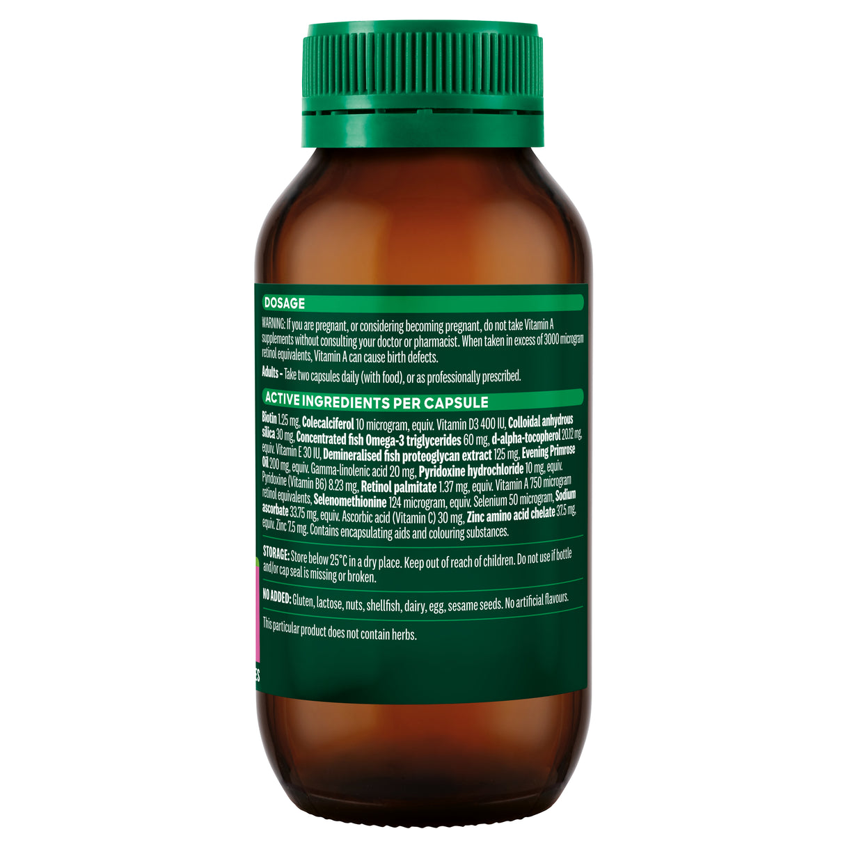 Thompson's Skin, Hair & Nails 90 Capsules