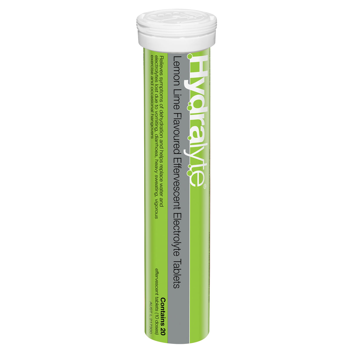 Hydralyte Effervescent Tablets Lemon Lime 20s