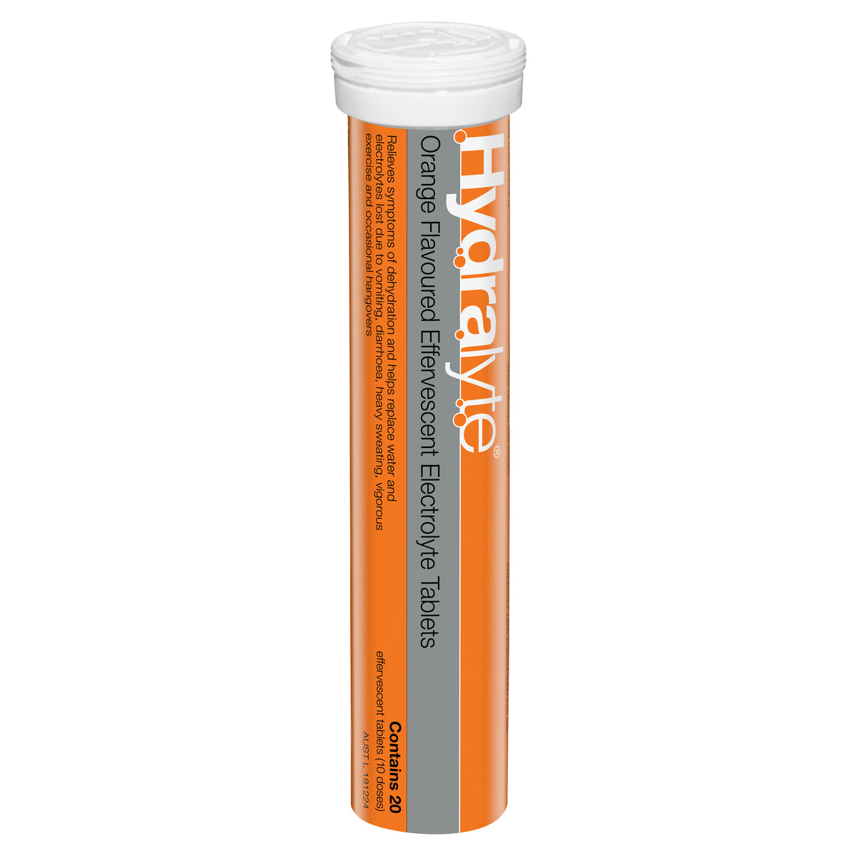 Hydralyte Effervescent Tablets Orange 40s