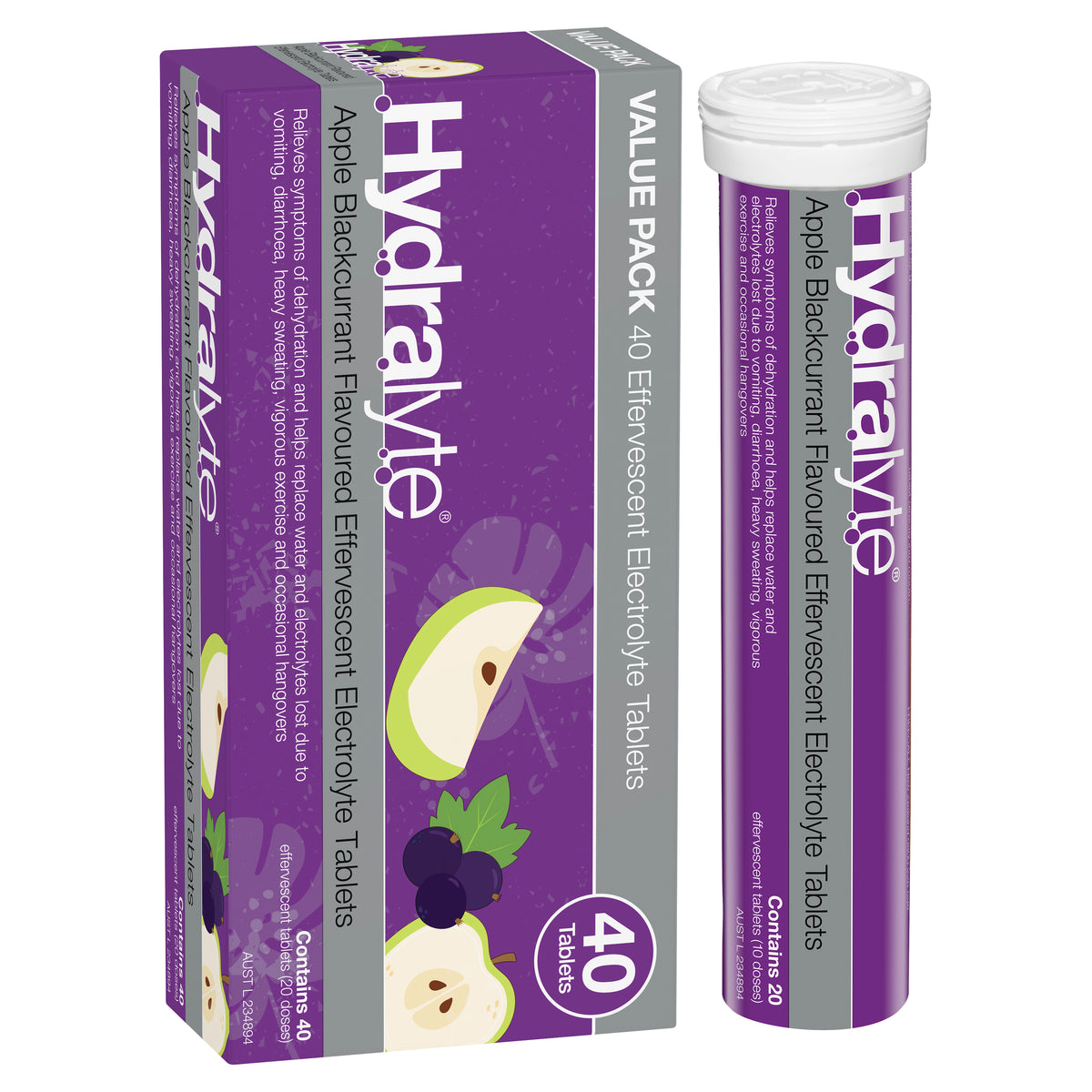 Hydralyte Eff. Tablets ABC 40s