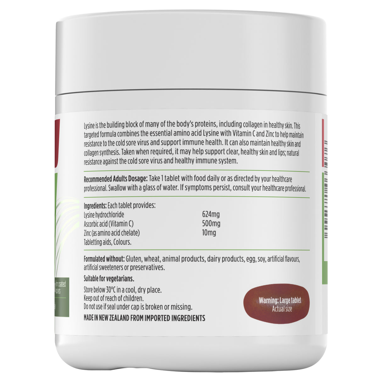 Nutra-Life Cold Sore Formula 60 Tablets