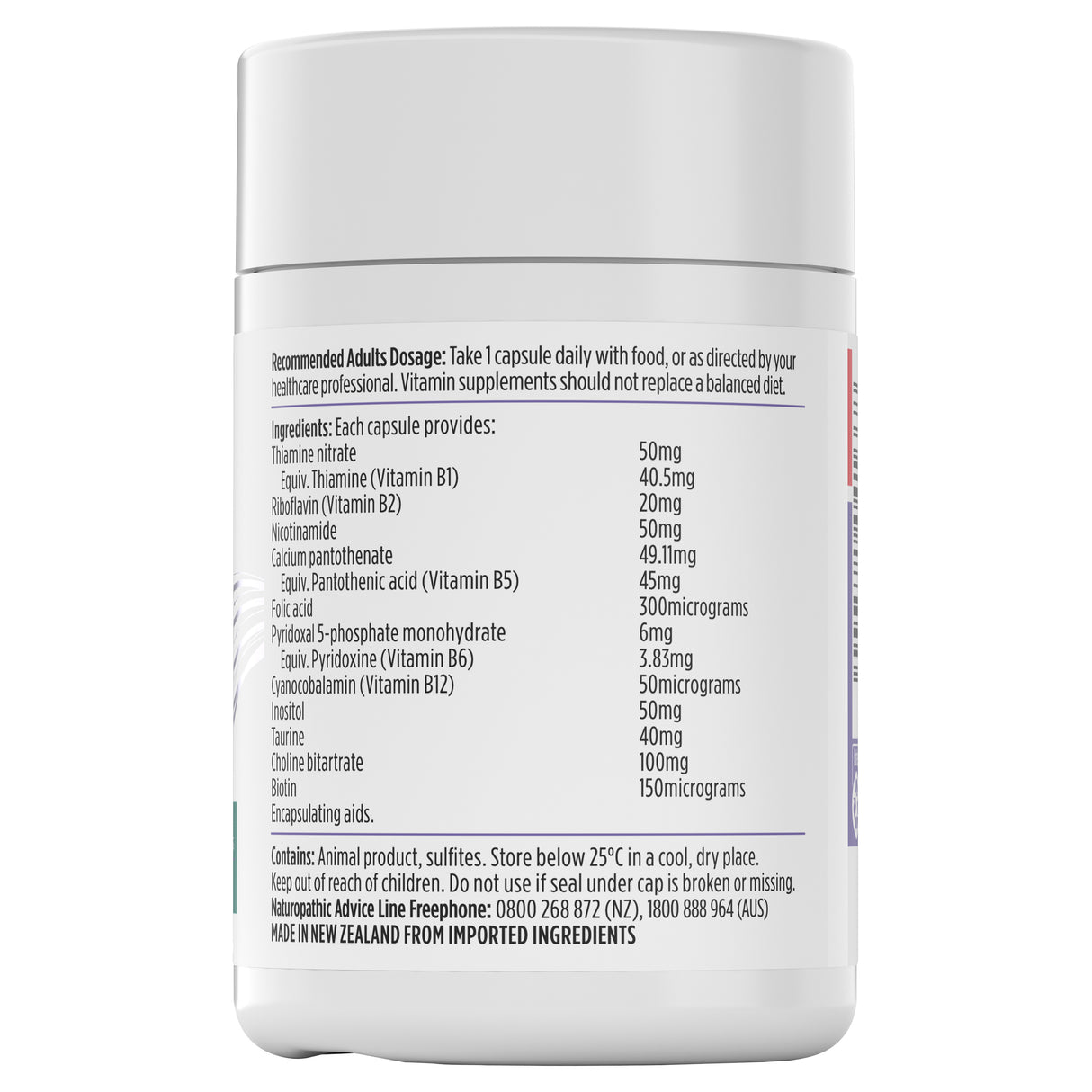 Nutra-Life Super B Plus 60 Capsules