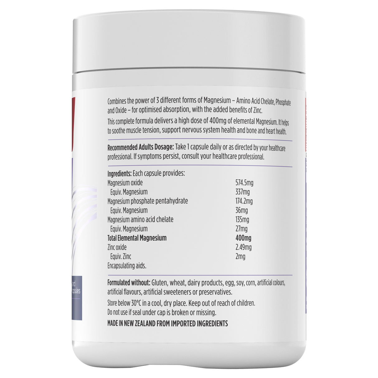 Nutra-Life Magnesium Complete Forte 250 Capsules