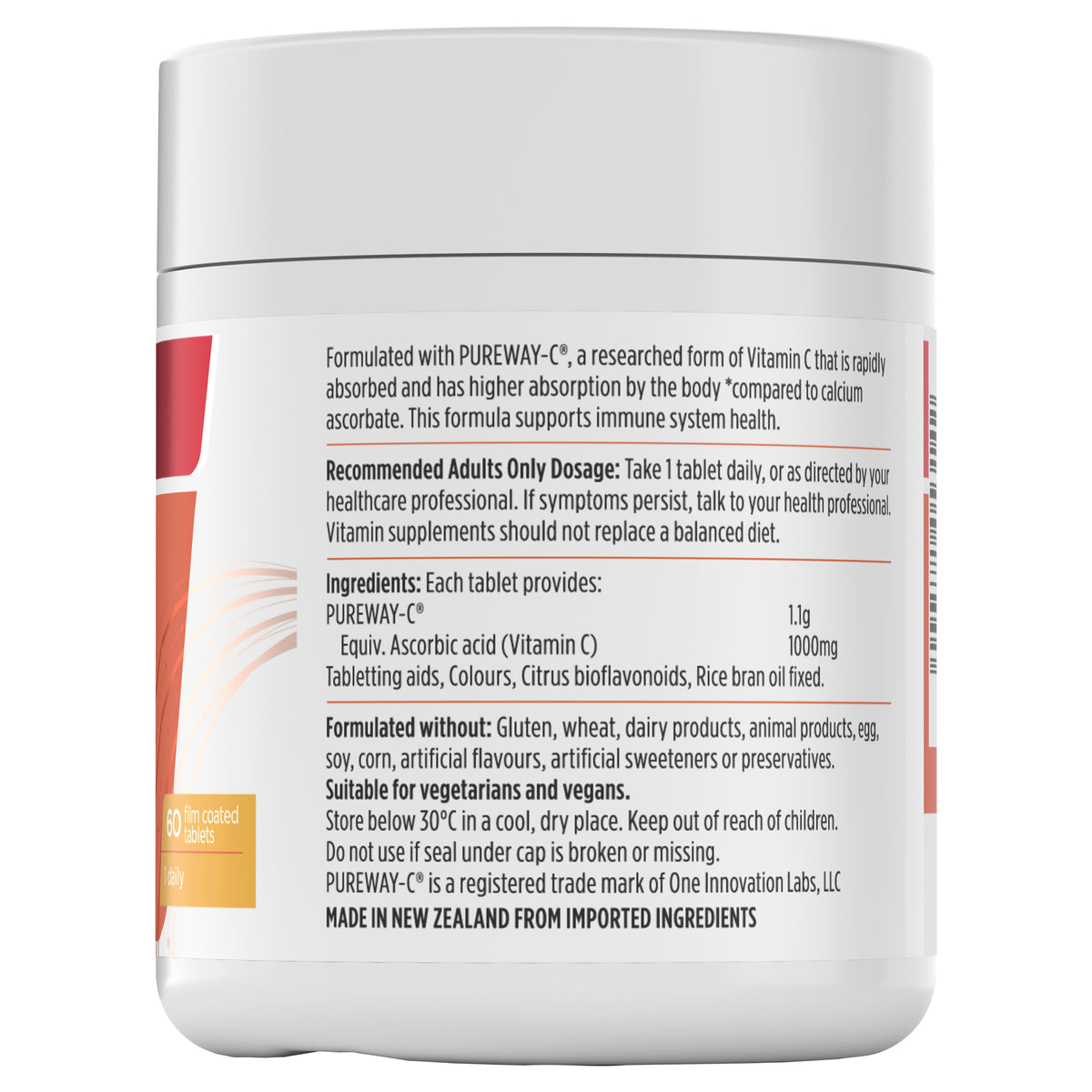 Nutra-Life Rapid-C 1000mg Tablets 60s