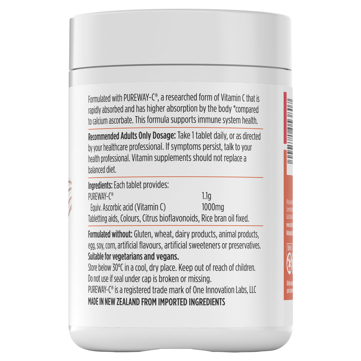 Nutra-Life Rapid-C 1000mg Tablets 200s