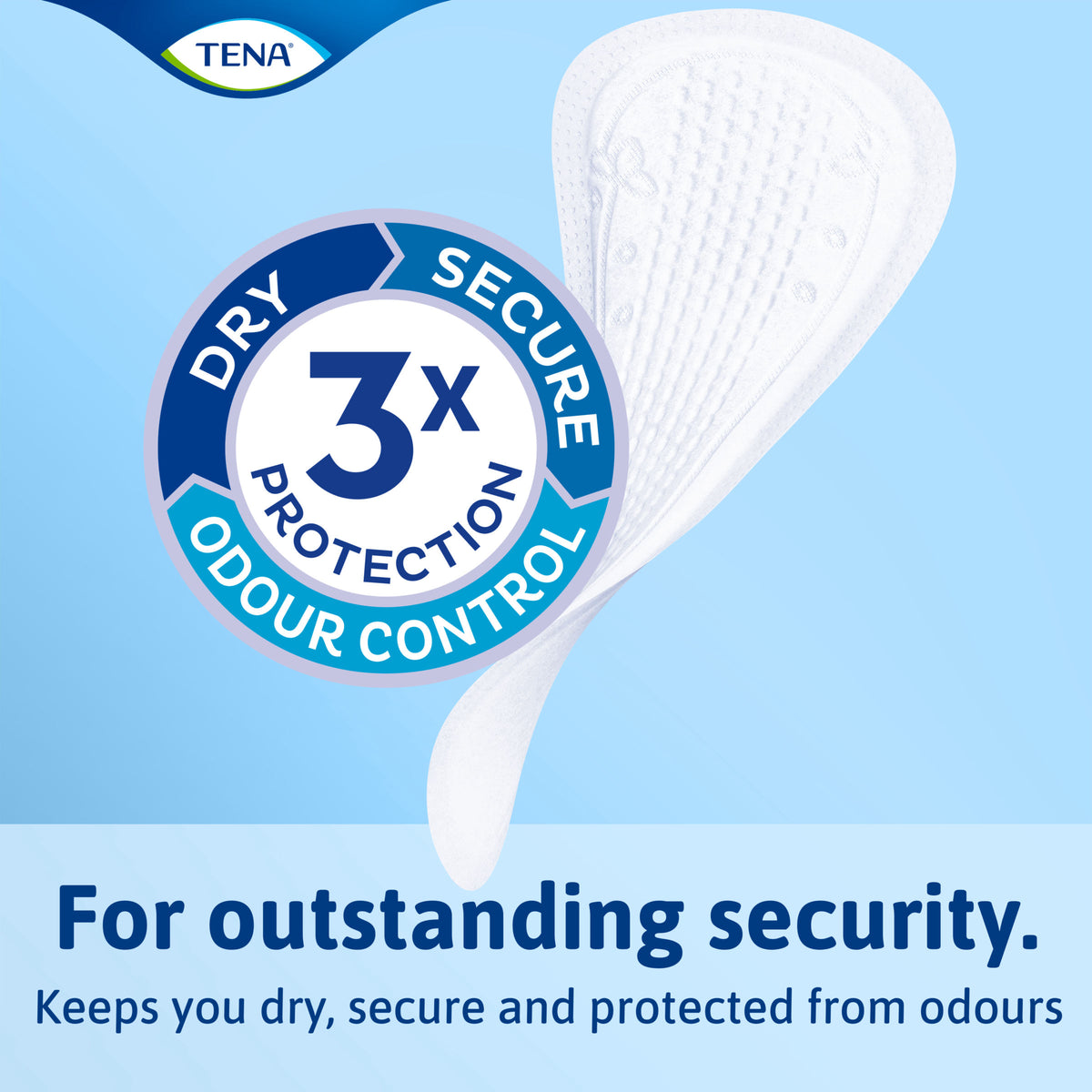 TENA Extra Long Length Liner 24 pack