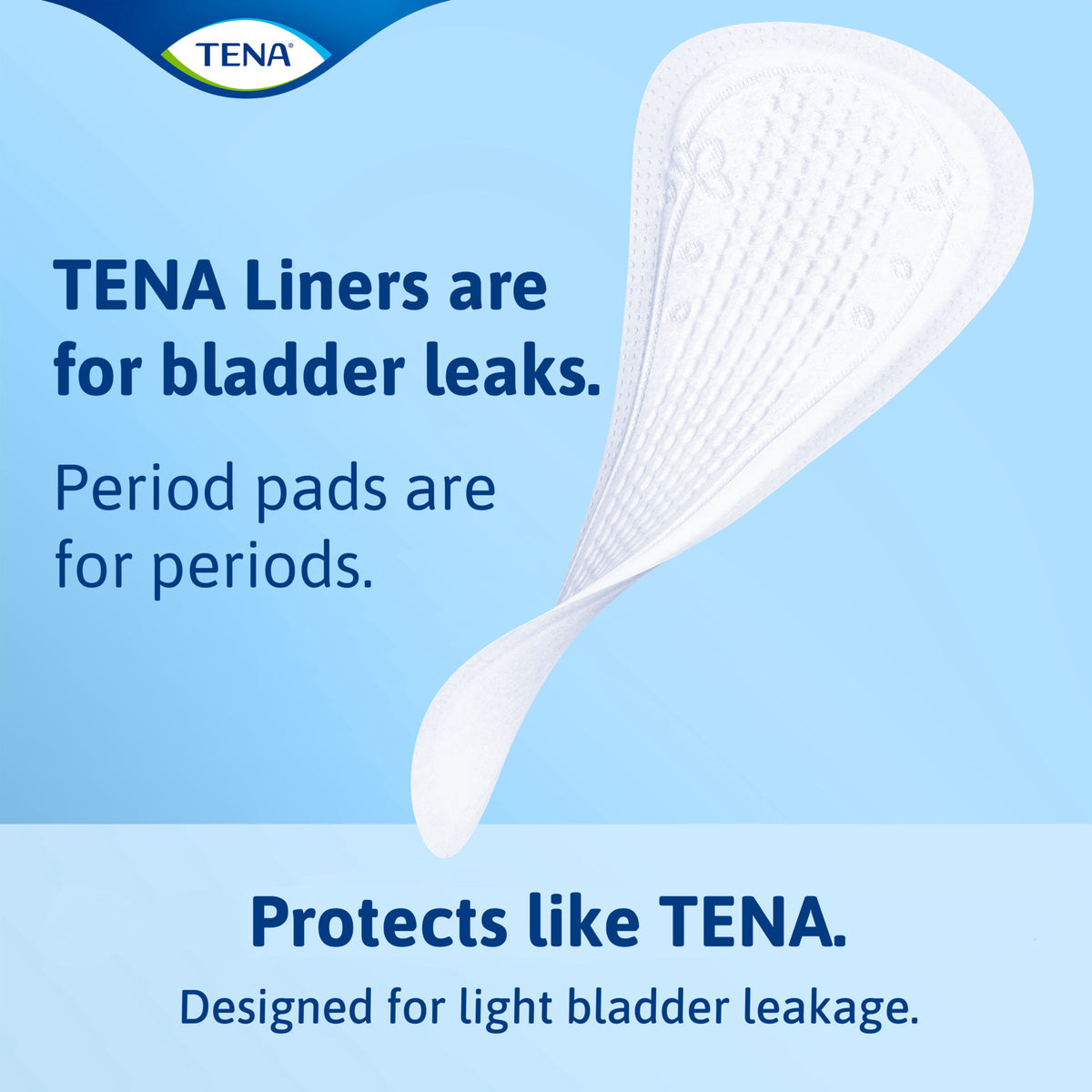 TENA Extra Long Length Liner 24 pack
