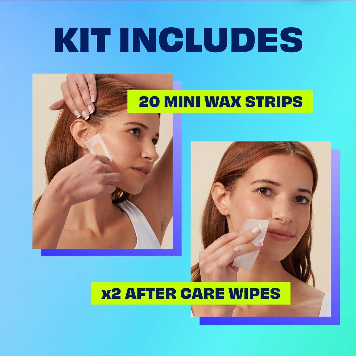 Nair Soft Natural Wax Strips Mini 20 Pack