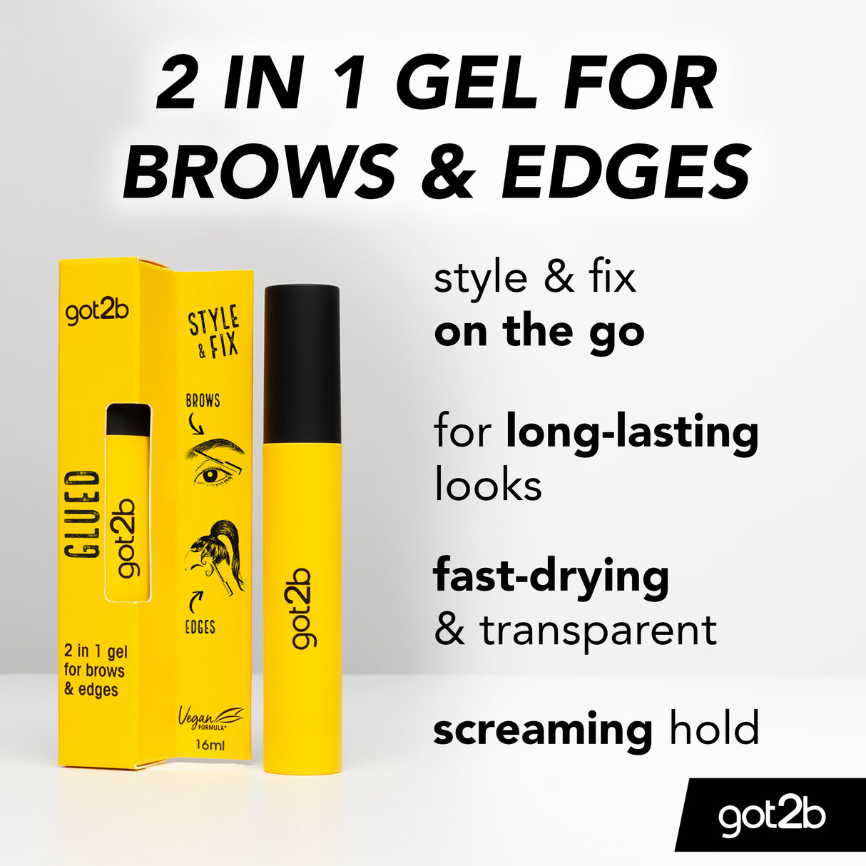 Got2B Glued Brows & Edges 16ml