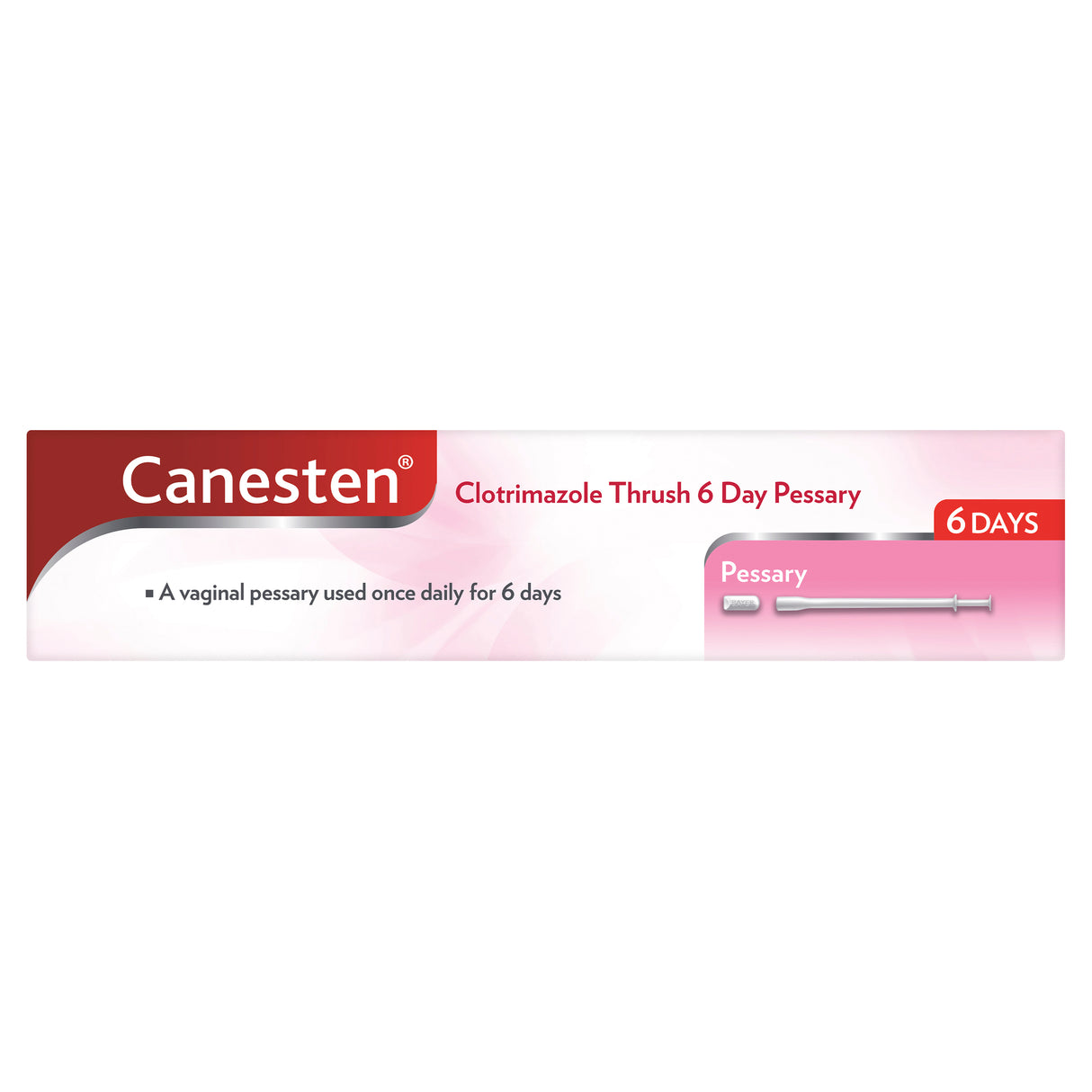 Canesten 6 Day Pessary Thrush Treatment