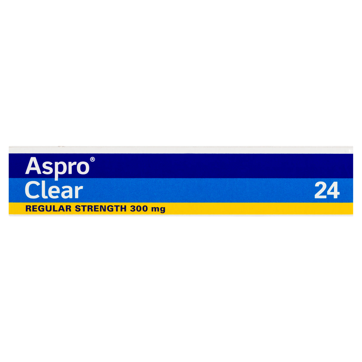 Aspro Clear Aspirin 24 Soluble Effervescent Tablets