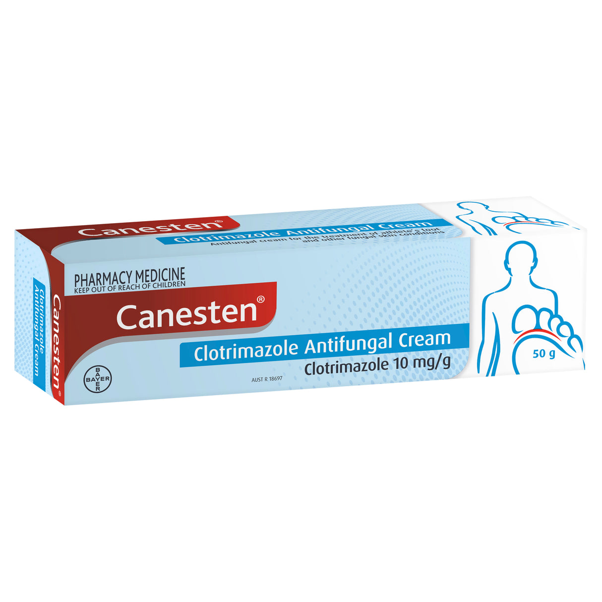 Canasten Topical AntiFungal Cream 50g