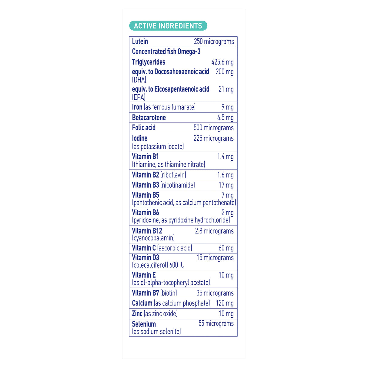 Elevit Breastfeeding Multivitamin Supplements 60 Pack (60 Days)