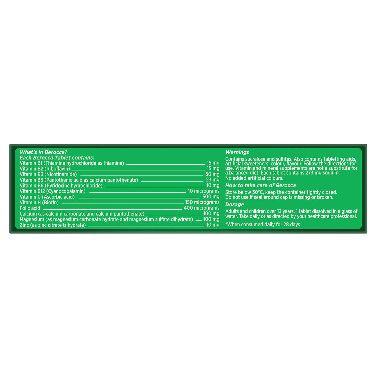 BEROCCA Performance Orange & Mango 45s