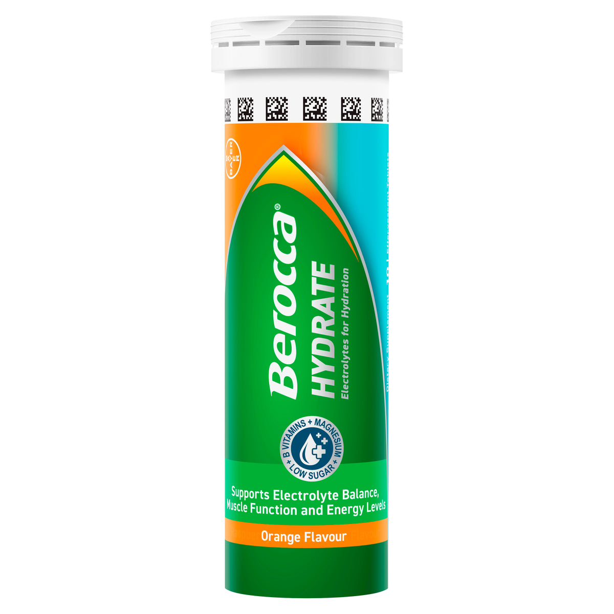 Berocca Hydrate Orange Effervescent Tablets 40s