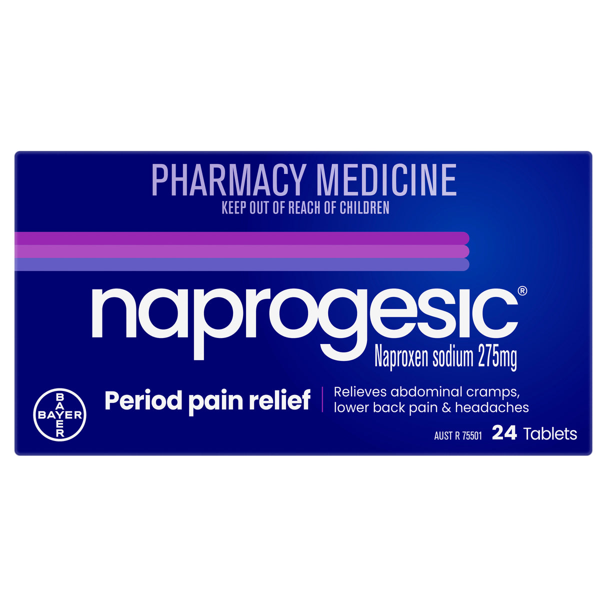 NAPROGESIC Tabs 275mg 24s