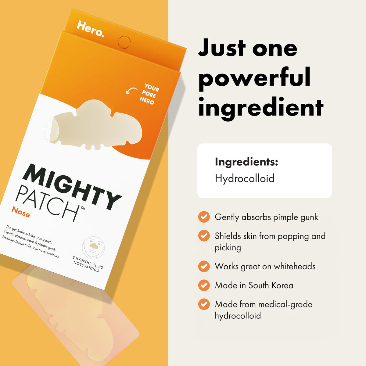 Hero Mighty Patch Nose 8s