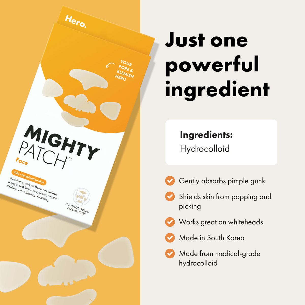 Hero Mighty Patch Face 5s