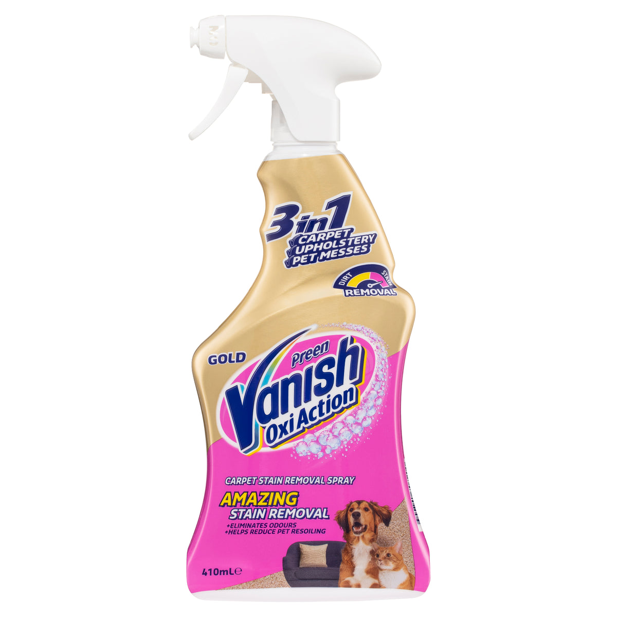 Vanish Preen Gold 3in1 Stain Remover 410ml