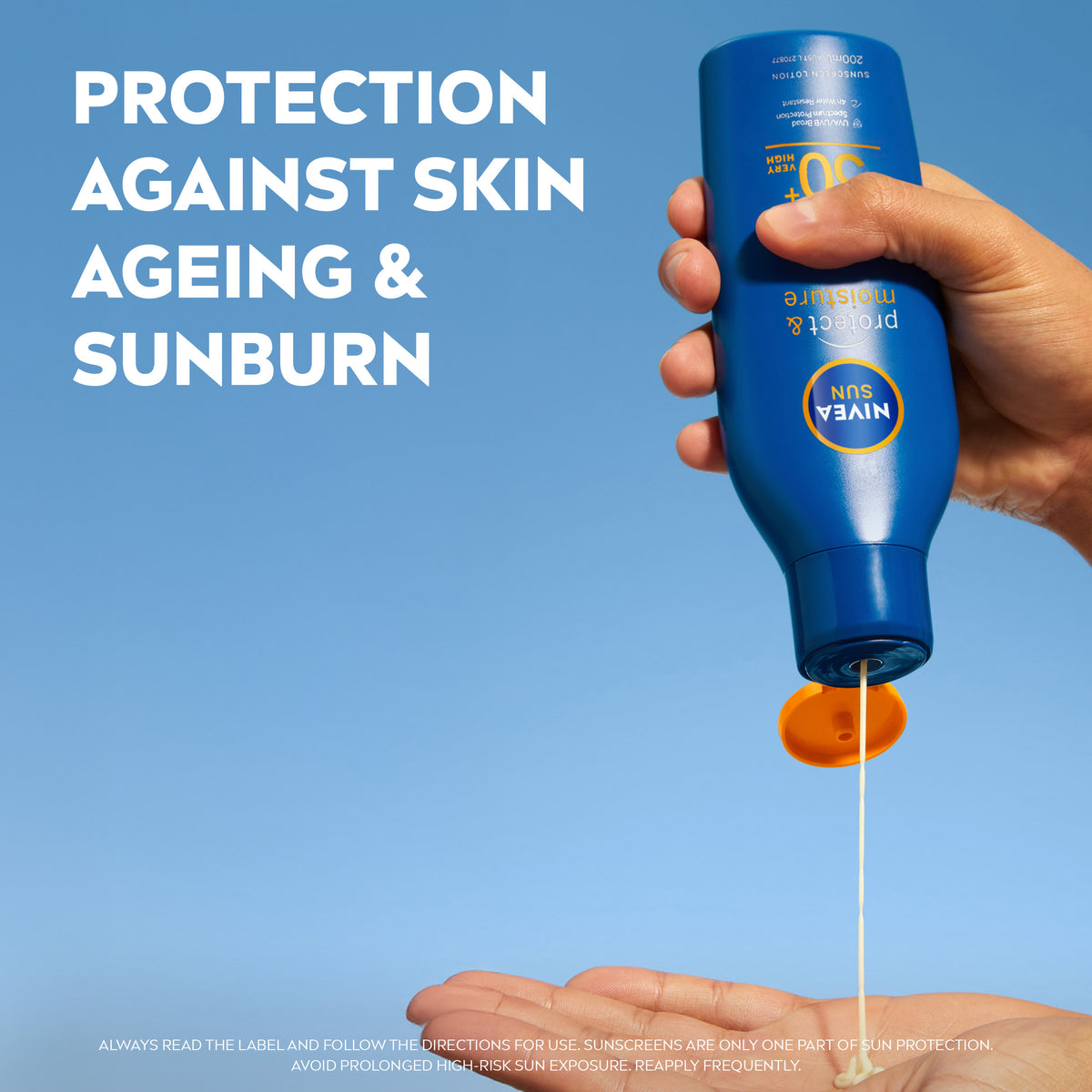 NIVEA Sun Moist Lotion SPF50+ 200ml
