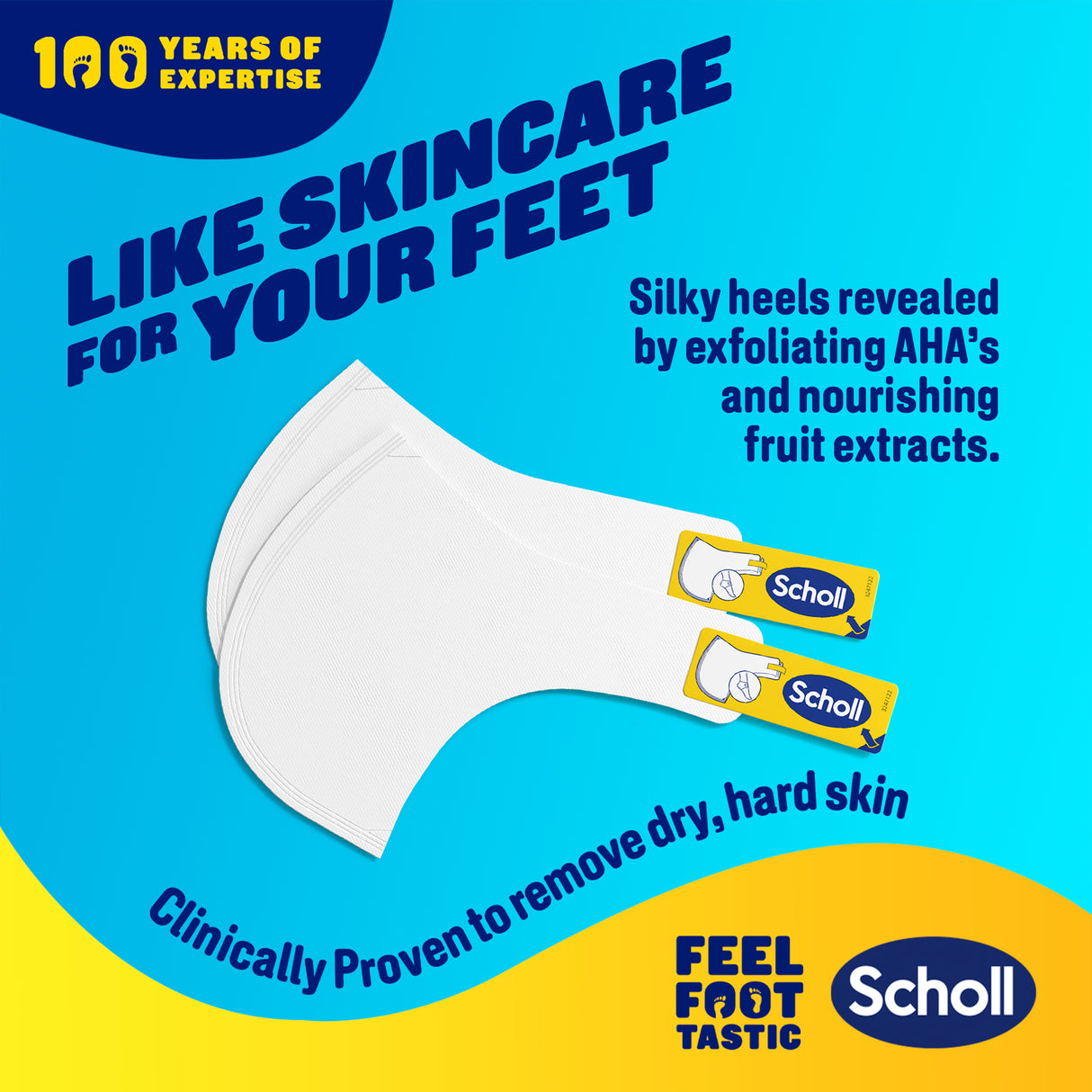 SCHOLL Exp. Care Exfol. Heel Peel
