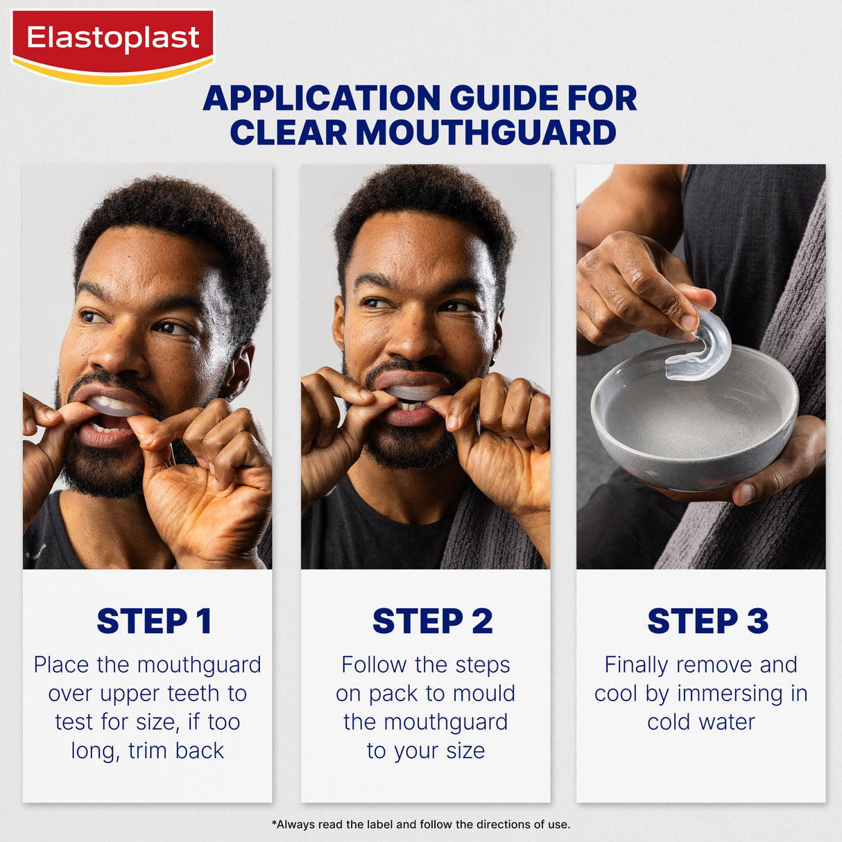 Elastoplast Mouthguard Clear Adult