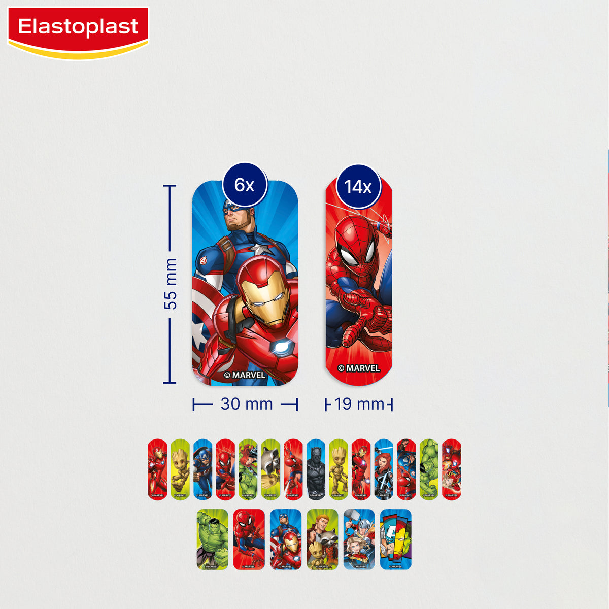 Elastoplast Marvel 20 Pack